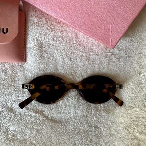 Miu Miu Tortoiseshell Sunglasses